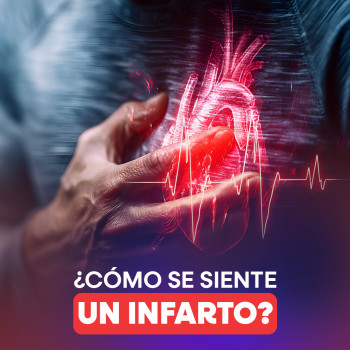 ¿Como se siente un infarto?